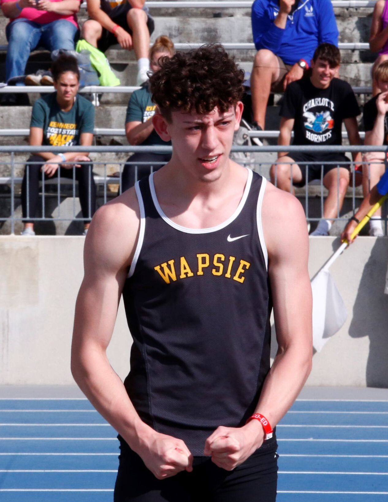 Gunner Meyer high jump champion
